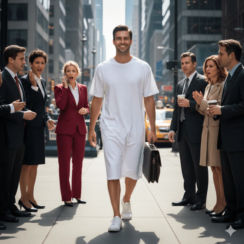 Why Pants Are a Social Construct: A Rigorous Examination of Leg-Prisons and the Zipper Industrial Complex - Guilty Kick Apparel