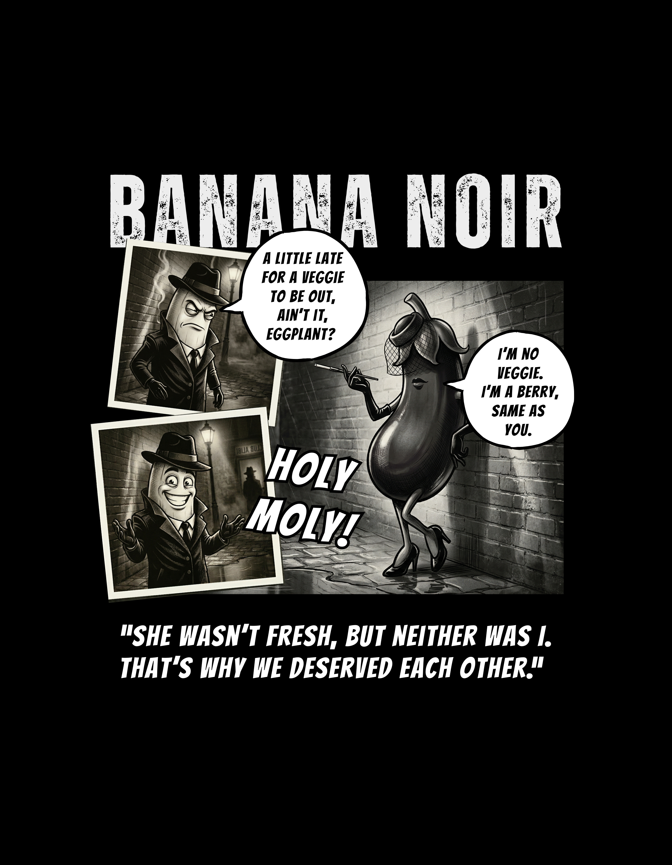 Fruits and Veggies Parody - Guilty Kick Apparel
