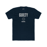 Guilty Shhh Zipper Face T-Shirt Funny Anti Social Satire Graphic Tee