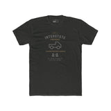 Gary's Interstate Freight Distressed Parody Tee Funny Sunbaked Retro Trucker T-Shirt