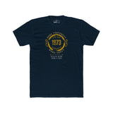 Vintage 1973 "Born Yesterday" Distressed Graphic Tee | Guilty Kick Sunbaked Retro Humor Shirt