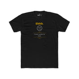 Shhh I Wear Socks To Bed Funny Graphic T-Shirt Guilty Kick Confessions Collection