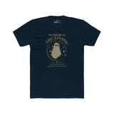 Never Trust The Living Ghost Graphic T-Shirt | Dead Inside Funny Halloween Tee | Vintage Sarcastic Spooky Graphic Shirt