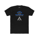 Swimming in the Deep End Tee  Absurdist Introvert Zipper Smile Graphic T-Shirt