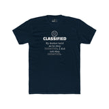 Classified Redacted Doctor Advice Tee Absurdist Overthinker Zipper Smile Graphic T-Shirt