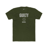 Guilty Shhh Zipper Face T-Shirt Funny Anti Social Satire Graphic Tee