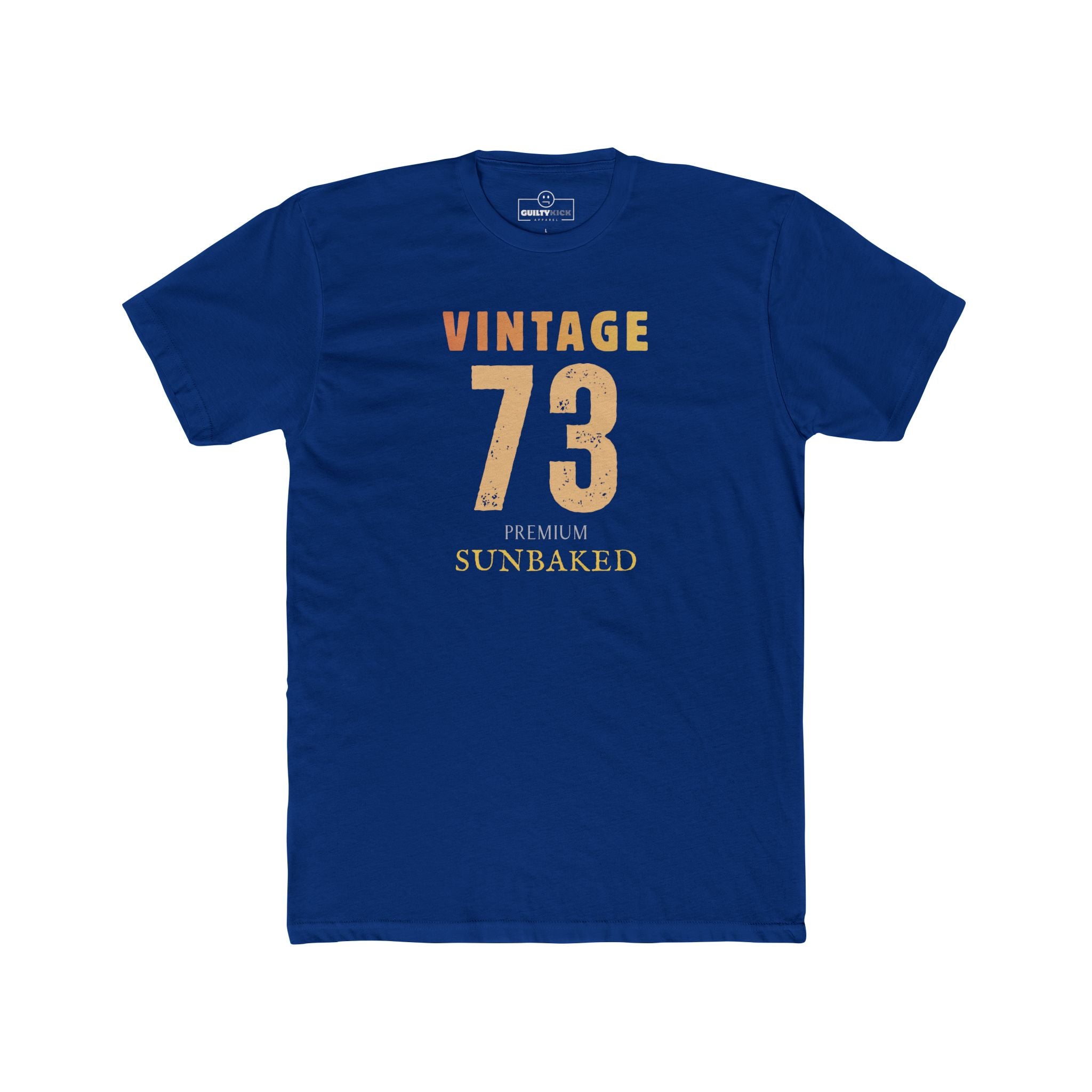 Vintage 73 Retro Sunbaked T-Shirt Faded Distressed Aesthetic Premium Tee