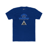 Swimming in the Deep End Tee  Absurdist Introvert Zipper Smile Graphic T-Shirt
