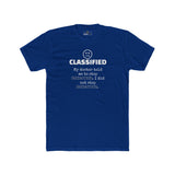 Classified Redacted Doctor Advice Tee Absurdist Overthinker Zipper Smile Graphic T-Shirt