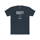 Guilty Shhh Zipper Face T-Shirt Funny Anti Social Satire Graphic Tee
