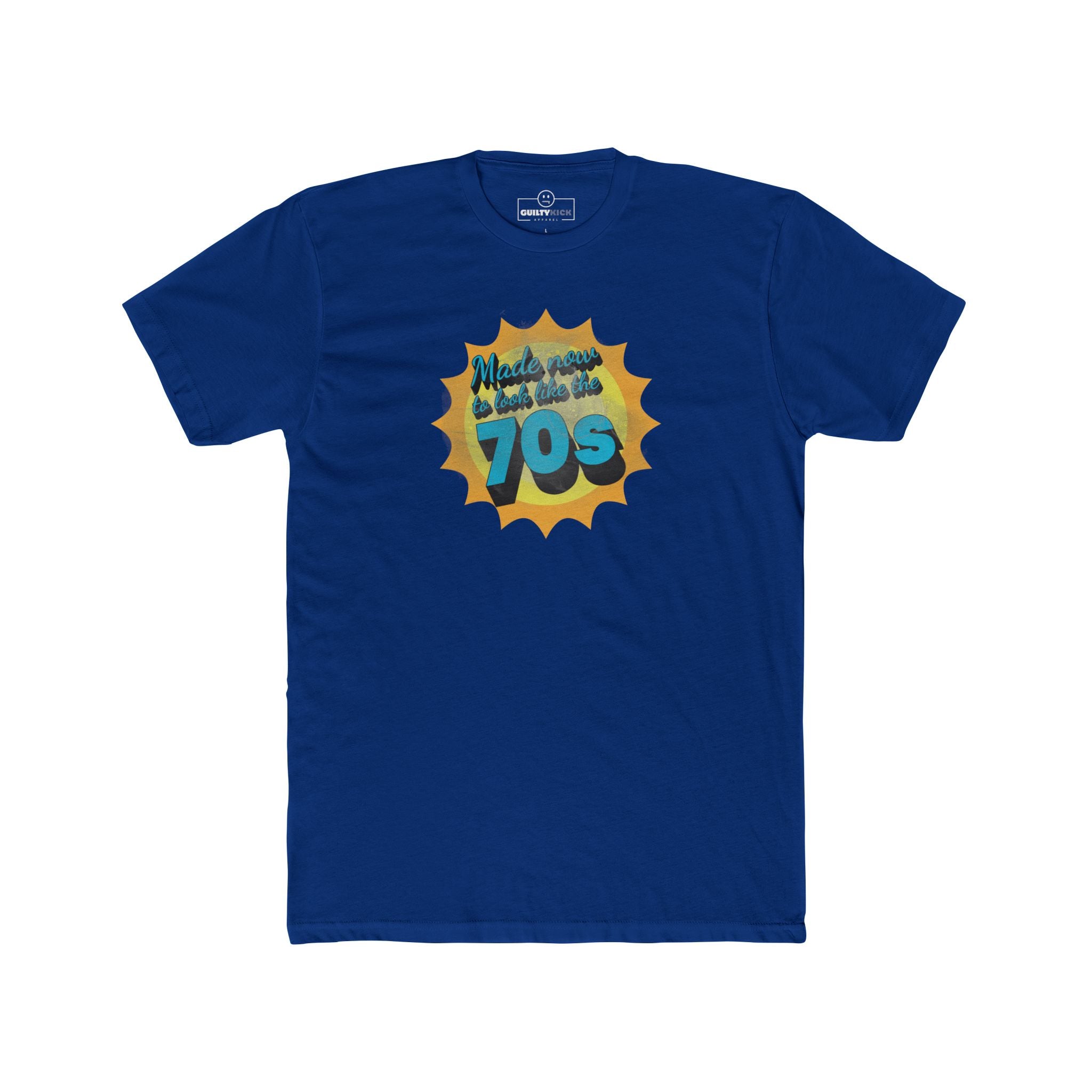 Made Now To Look Like The 70s Vintage T-Shirt | Sunbaked Retro Satirical Graphic Tee