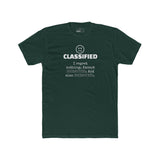 Classified Redacted Regrets Tee Absurdist Introvert Zipper Smile Graphic T-Shirt