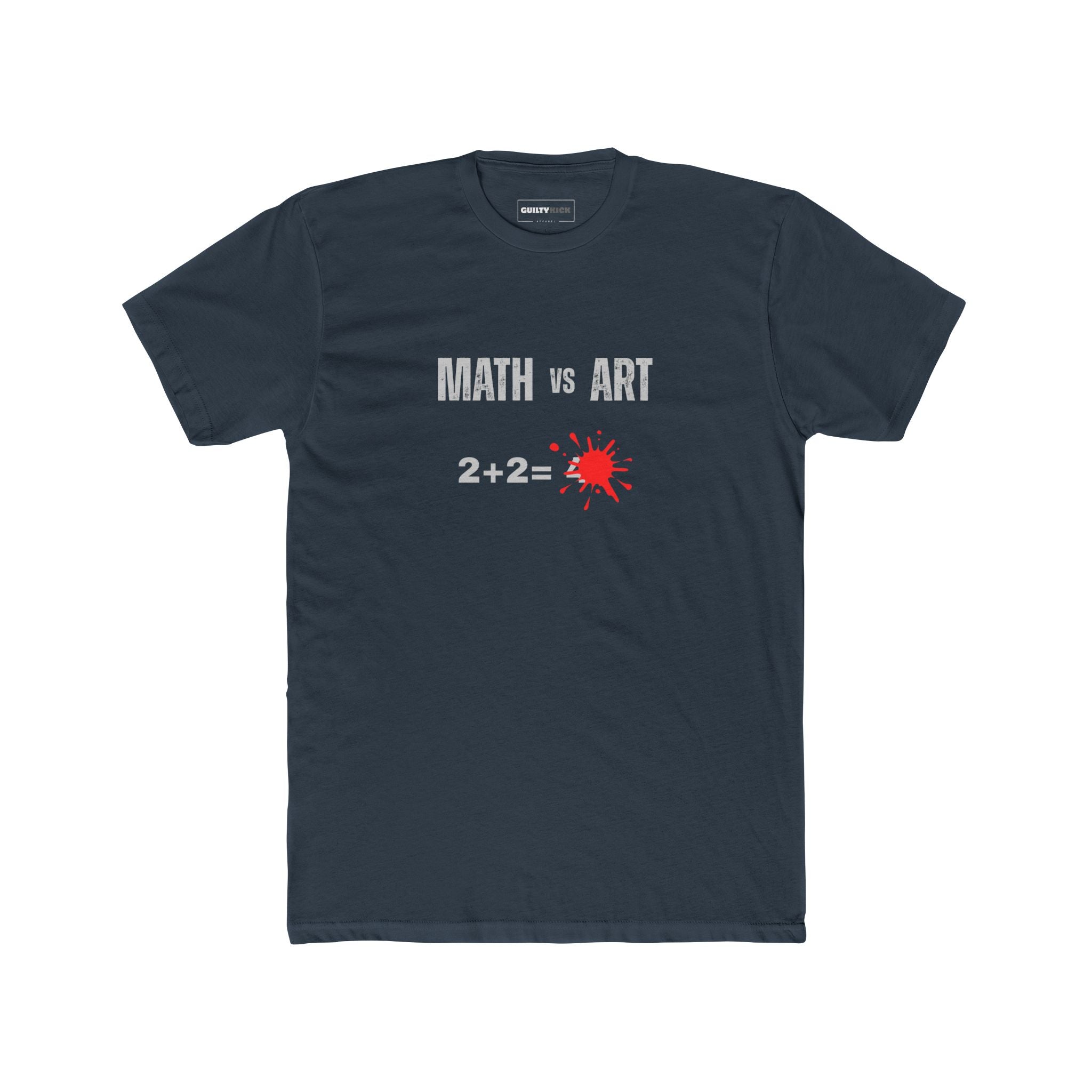 Graphic Tee - Math vs Art: Art Wins