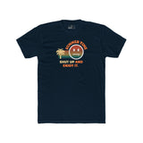 Summer Time Shut Up And Enjoy It T-Shirt Retro 70s Sunset Funny Sarcastic Beach Tee