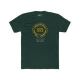 Vintage 1973 "Born Yesterday" Distressed Graphic Tee | Guilty Kick Sunbaked Retro Humor Shirt