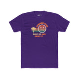 Summer Time Shut Up And Enjoy It T-Shirt Retro 70s Sunset Funny Sarcastic Beach Tee