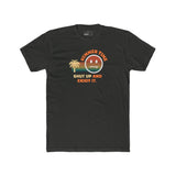 Summer Time Shut Up And Enjoy It T-Shirt Retro 70s Sunset Funny Sarcastic Beach Tee