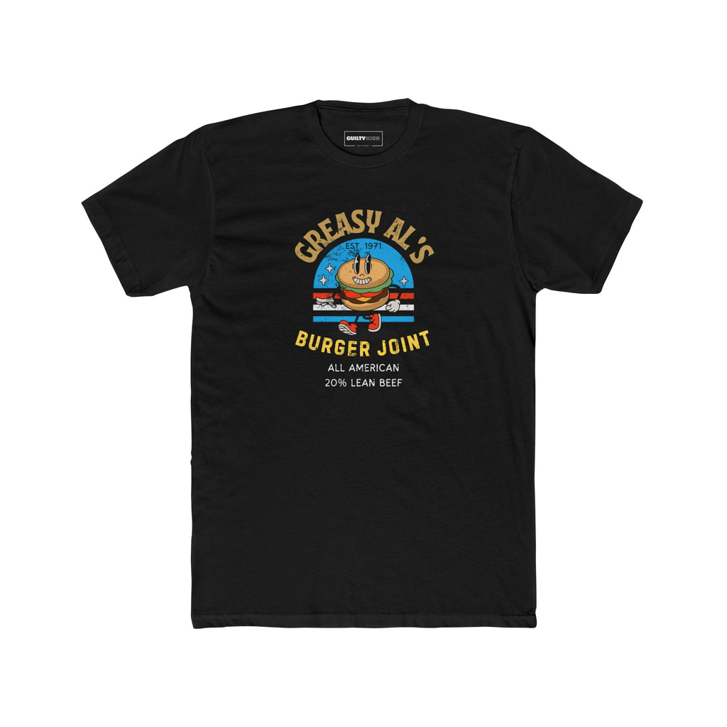 Vintage Greasy Al's Burger Joint Unisex Cotton Crew Tee