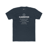 Classified Redacted Doctor Advice Tee Absurdist Overthinker Zipper Smile Graphic T-Shirt