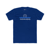 Underwater Inverted Text Graphic Tee Absurdist Introvert Zipper Smile T-Shirt