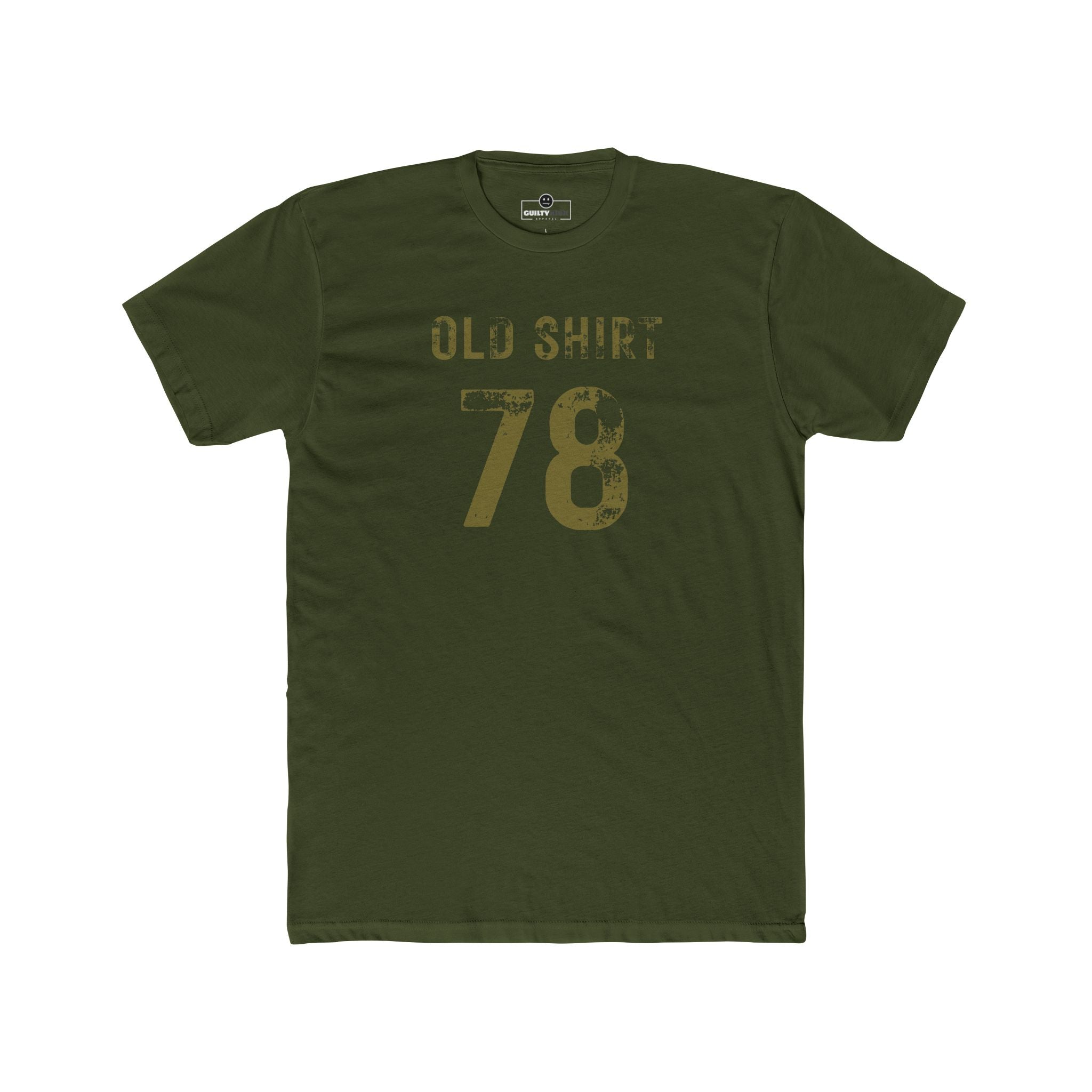 Old Shirt 78 Vintage Graphic T-Shirt Sarcastic Retro Sports Number Tee