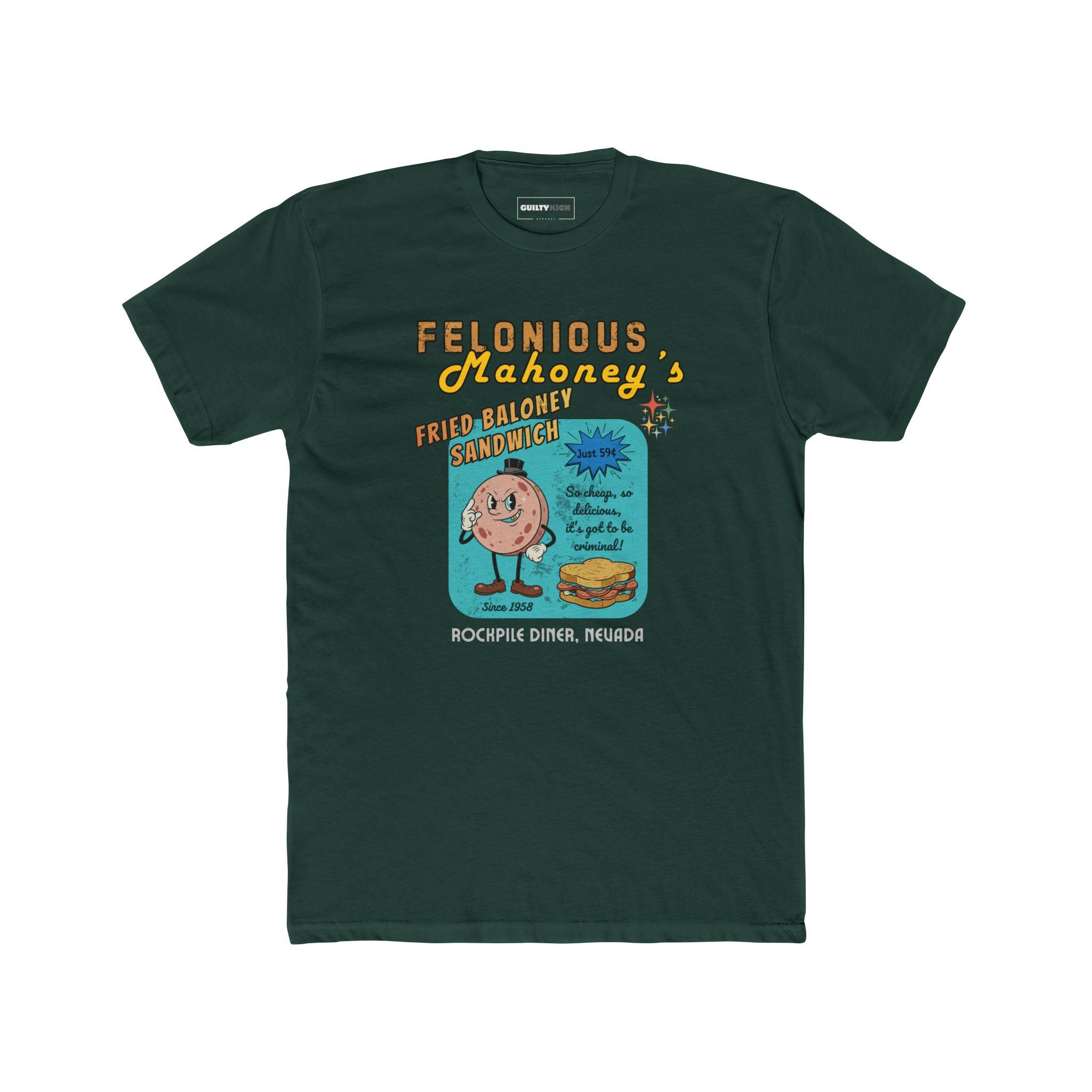 Felonious Mahoney's Atomic-Age Baloney Tee