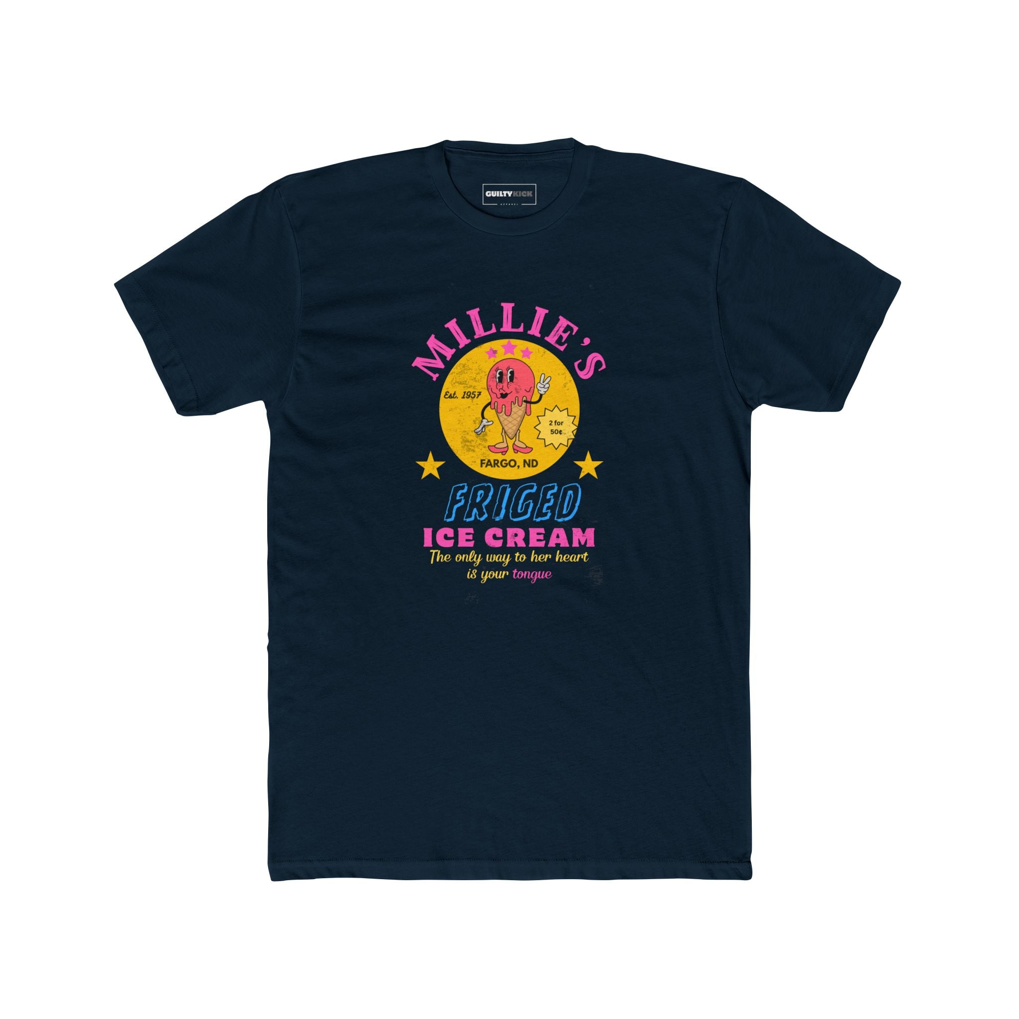 Vintage Millie's Frigid Ice Cream Unisex Tee