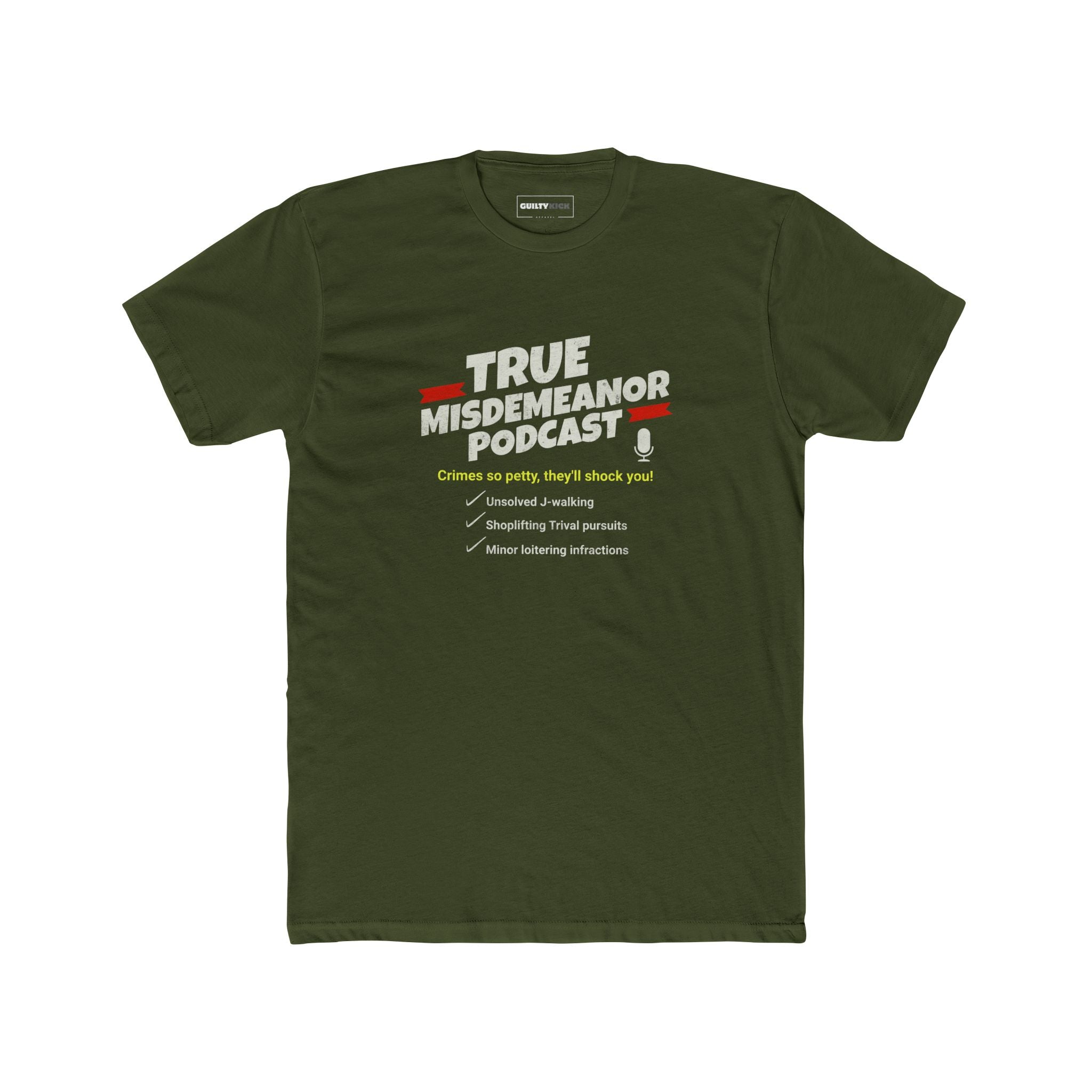 True Misdemeanor Podcast Parody Shirt