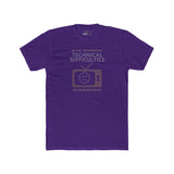 Distressed, Vintage Technical Difficulties Retro TV Graphic Tee, Funny Satire T-Shirt