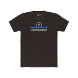 Underwater Inverted Text Graphic Tee Absurdist Introvert Zipper Smile T-Shirt