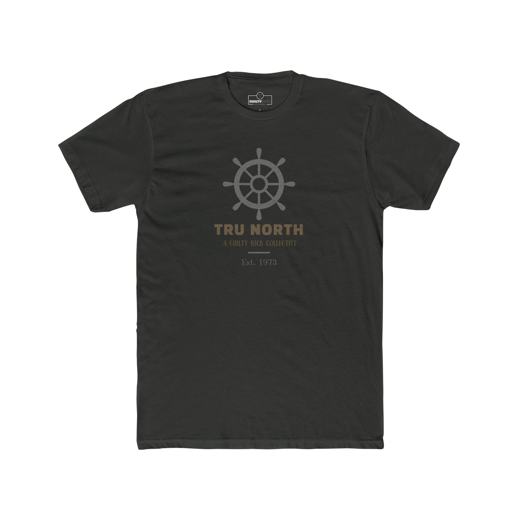 Tru North "Est. 1973" Vintage Ships Wheel Graphic T-Shirt, The Brand New Vintage Sunbaked Collection