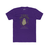 Never Trust The Living Ghost Graphic T-Shirt | Dead Inside Funny Halloween Tee | Vintage Sarcastic Spooky Graphic Shirt