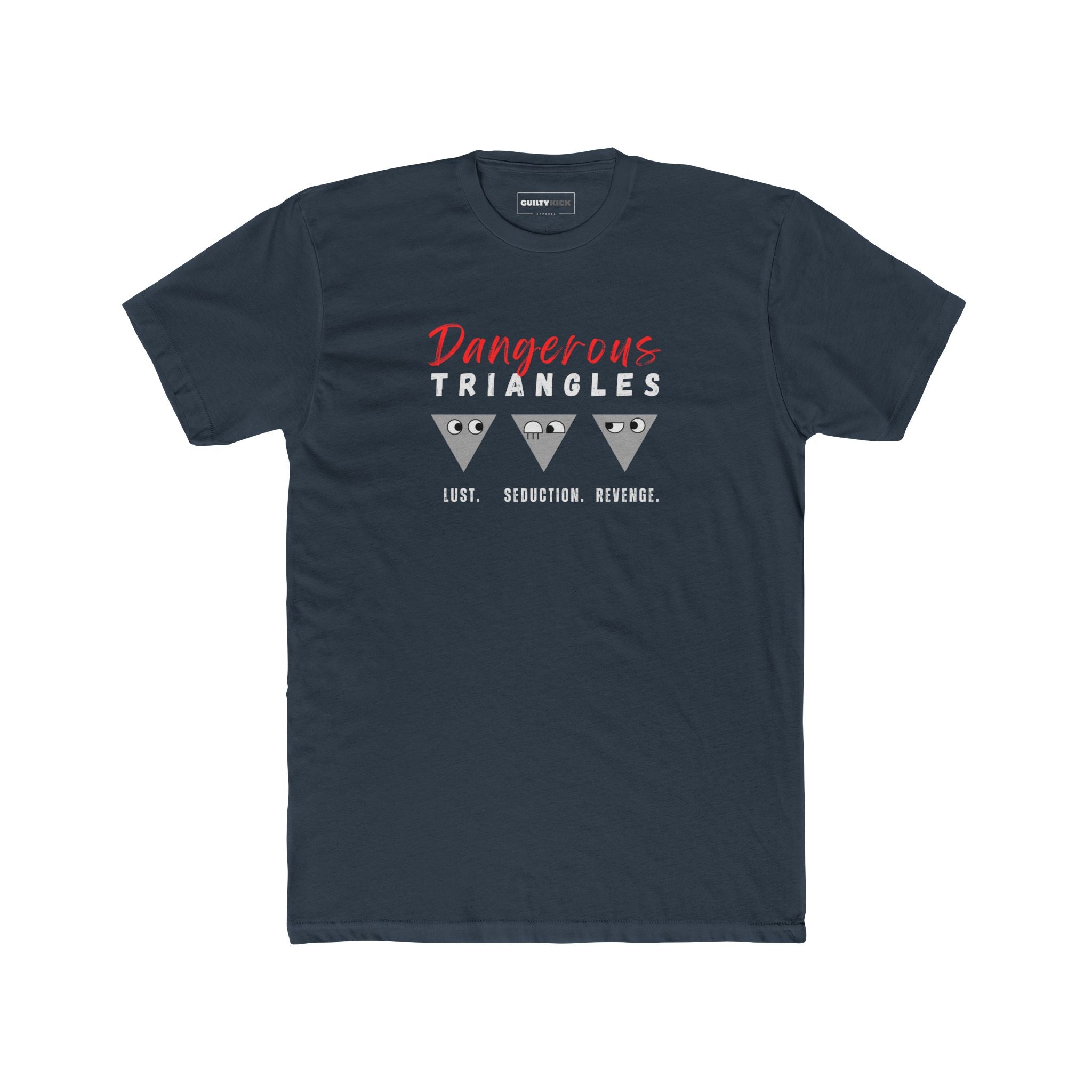 Triangle Minimalist Movie Parody Tee of Dangerous Liaisons