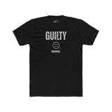 Guilty Shhh Zipper Face T-Shirt Funny Anti Social Satire Graphic Tee