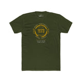 Vintage 1973 "Born Yesterday" Distressed Graphic Tee | Guilty Kick Sunbaked Retro Humor Shirt