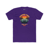 Summer Vibes Don't Be A Dick T-Shirt Retro 70s Sunset Funny Sarcastic Beach Tee