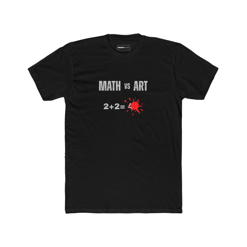 Graphic Tee - Math vs Art: Art Wins