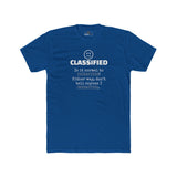 Classified Redacted Questions Tee Absurdist Overthinker Zipper Smile Graphic T-Shirt