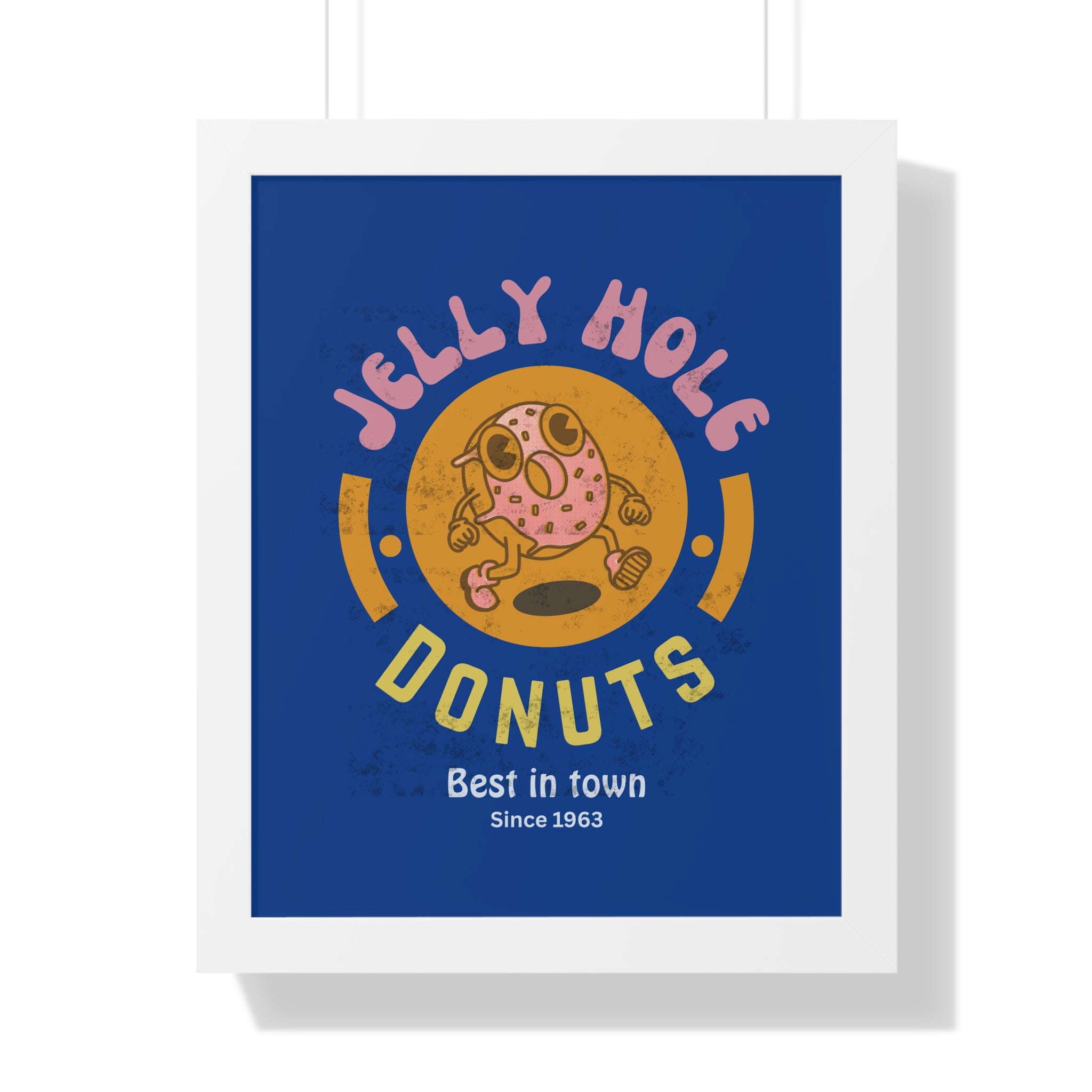 Vertical Poster, Jelly Hole Donuts Kitchen Wall Art