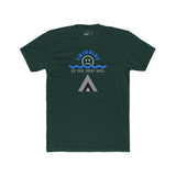 Swimming in the Deep End Tee  Absurdist Introvert Zipper Smile Graphic T-Shirt