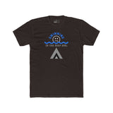 Swimming in the Deep End Tee  Absurdist Introvert Zipper Smile Graphic T-Shirt