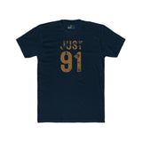 Just 91 Vintage Graphic T-Shirt Funny 1991 Birth Year Retro Tee