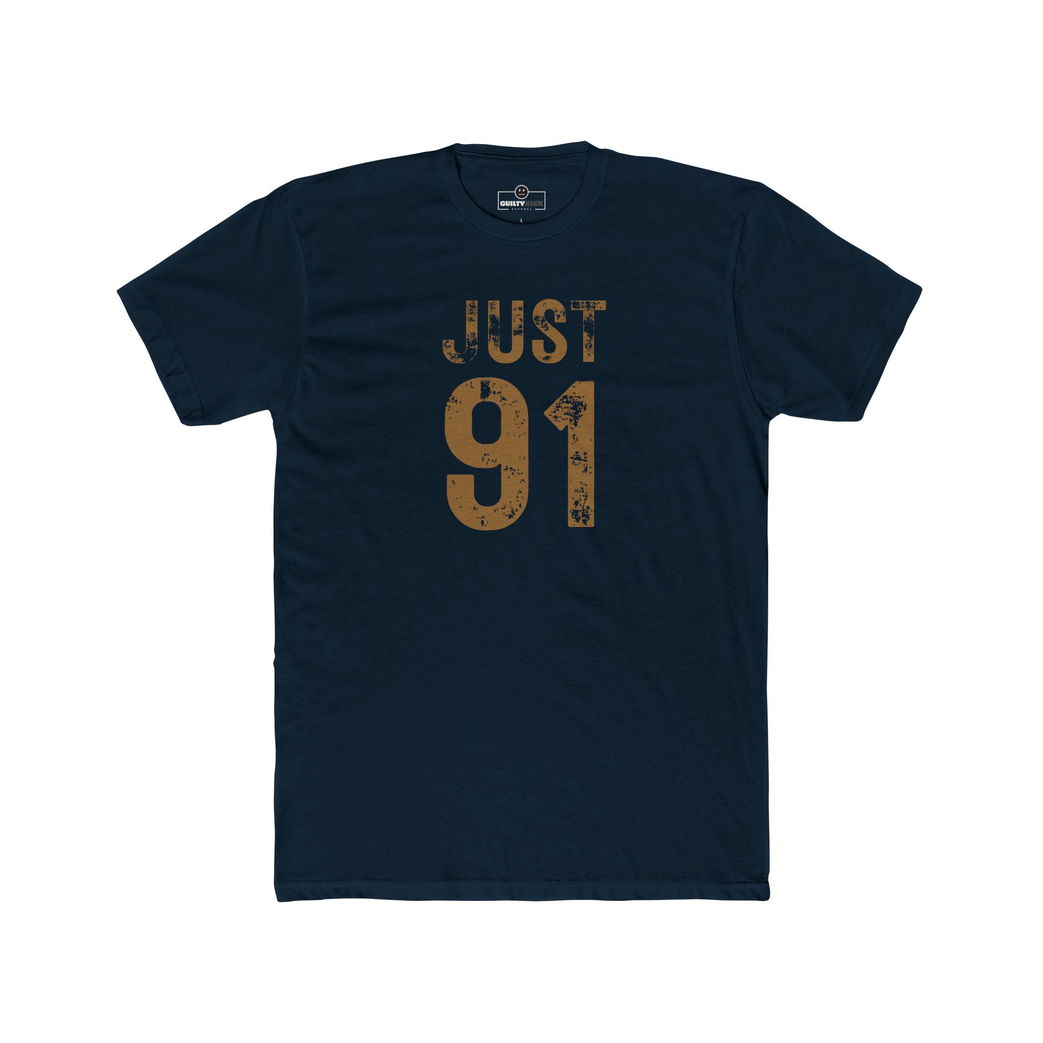 Just 91 Vintage Graphic T-Shirt Funny 1991 Birth Year Retro Tee