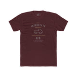 Gary's Interstate Freight Distressed Parody Tee Funny Sunbaked Retro Trucker T-Shirt
