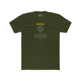 Shhh I Don't Wear Pants On Video Calls Funny Graphic T-Shirt | Guilty Kick Confessions Collection