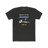 2:32 AM Beware of the Zoomies Cat Owner Tee Retro Minimalist Mid - Century Modern Graphic Shirt - Guilty Kick Apparel