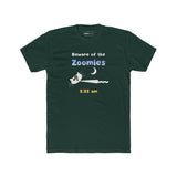 2:32 AM Beware of the Zoomies Cat Owner Tee Retro Minimalist Mid - Century Modern Graphic Shirt - Guilty Kick Apparel