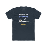 2:32 AM Beware of the Zoomies Cat Owner Tee Retro Minimalist Mid - Century Modern Graphic Shirt - Guilty Kick Apparel