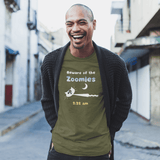 2:32 AM Beware of the Zoomies Cat Owner Tee Retro Minimalist Mid - Century Modern Graphic Shirt - Guilty Kick Apparel