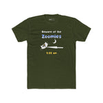 2:32 AM Beware of the Zoomies Cat Owner Tee Retro Minimalist Mid - Century Modern Graphic Shirt - Guilty Kick Apparel